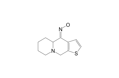 4-OXIMINOTHIENO-[3,2-B]-QUINOLIZIDINE