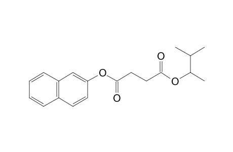 Succinic acid, 3-methylbut-2-yl 2-naphthyl ester