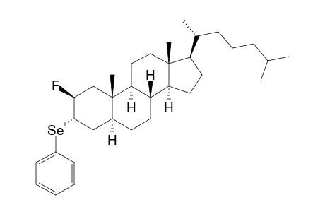 2-BETA-FLUORO-3-ALPHA-(PHENYLSELENO)-5-ALPHA-CHOLESTANE