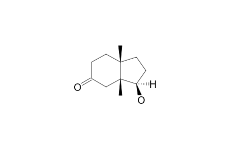 (3R*,3AR*,7AS*)-3-HYDROXY-3A,7A-DIMETHYLHEXAHYDRO-1H-INDEN-5(6H)-ONE