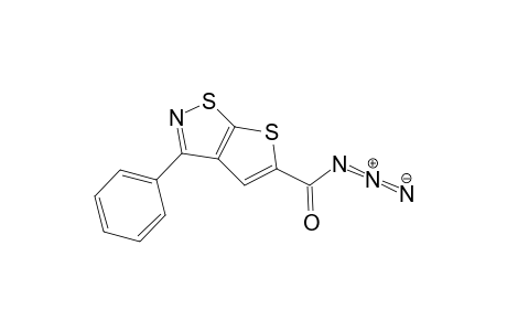 Thieno[3,2-d]isothiazole-5-carbonyl azide, 3-phenyl-