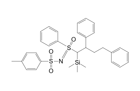 S-Phenyl-S-(1-trimethylsilyl-2,4-diphenyl)butyl-N-(toluene-p-sulfonyl)sulfoximine