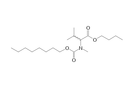 dl-Valine, N-methyl-N-octyloxycarbonyl-, butyl ester