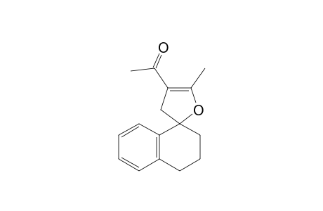 4-Acetyl-5-methylspiro[furan-2(3H)-,1'-(1',2',3',4'-tetrahydronaphthalene)]
