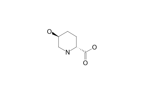 (2R,5S)-5-hydroxypipecolinic acid