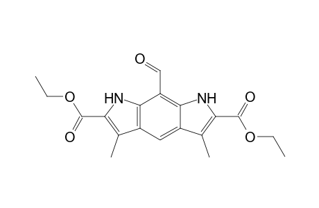 8-formyl-3,5-dimethyl-1,7-dihydropyrrolo[3,2-f]indole-2,6-dicarboxylic acid diethyl ester