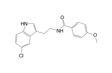 N-[2-(5-chloro-1H-indol-3-yl)ethyl]-4-methoxybenzamide