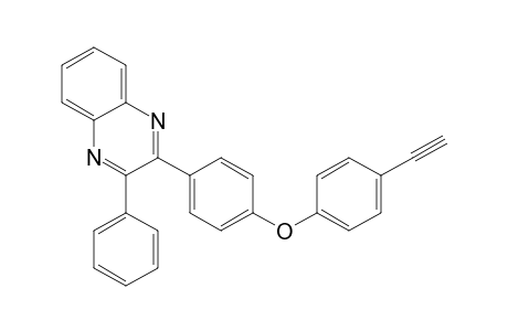 Quinoxaline, 2-[4-(4-ethynylphenoxy)phenyl]-3-phenyl-