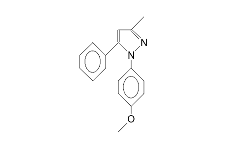 1-(4-methoxyphenyl)-3-methyl-5-phenylpyrazole