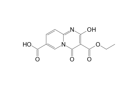 4H-Pyrido[1,2-a]pyrimidine-3,7-dicarboxylic acid, 2-hydroxy-4-oxo-, 3-ethyl ester