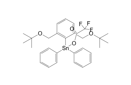 [2,6-Bis(tert-butoxymethyl)phenyl]diphenyltin trifluoroacetate