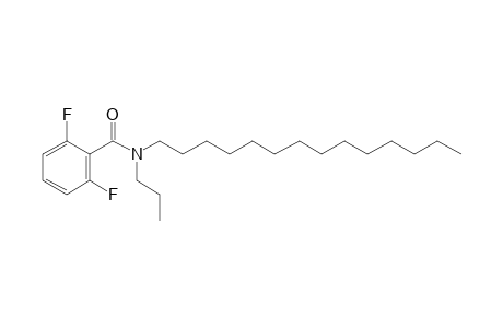 Benzamide, 2,6-difluoro-N-propyl-N-tetradecyl-