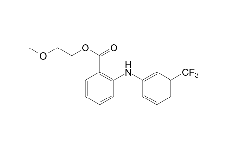 N-(alpha,alpha,alpha-TRIFLUORO-m-TOLYL)ANTHRANILIC ACID, 2-METHOXYETHYL ESTER