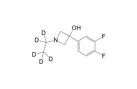 3-(3,4-difluorophenyl)-1-(ethyl-d5)azetidin-3-ol