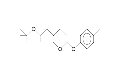 2H-Pyran, 5-[2-(1,1-dimethylethoxy)propyl]-3,4-dihydro-2-(4-methylphenoxy)-