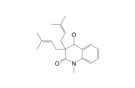 3,3-DIISOPENTENYL-4-HYDROXY-N-METHYL-2,4-QUINOLONE