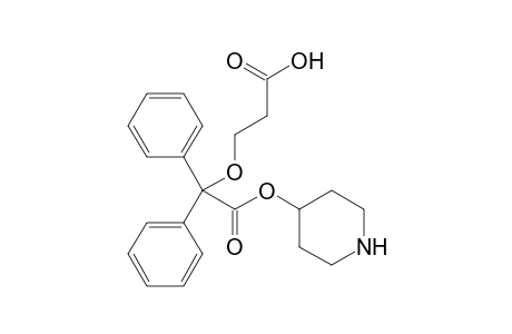 Propiverine-M (nor-HO-HOOC-) MS2