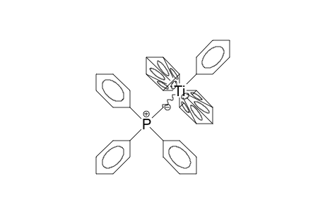 Dicyclopentadienyl-phenyl-(triphenyl-phosphoranylidylmethyl)-titanium