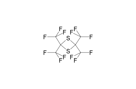 2,2,4,4-tetrakis(trifluoromethyl)-1,3-dithietane