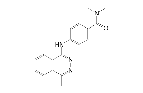 N,N-dimethyl-4-[(4-methyl-1-phthalazinyl)amino]benzamide