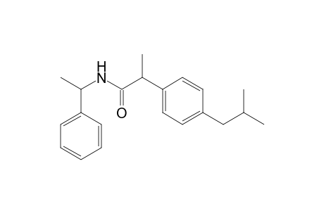 2-(4-Isobutylphenyl)-N-(1-phenylethyl)propanamide