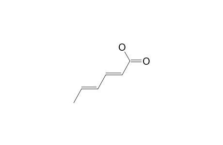 (2E,4E)-2,4-hexadienoic acid