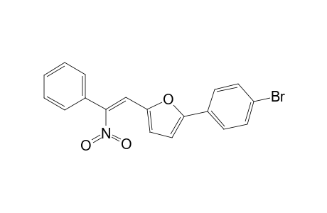 2-(4-Bromophenyl)-5-[(Z)-2-nitro-2-phenylethenyl]furan