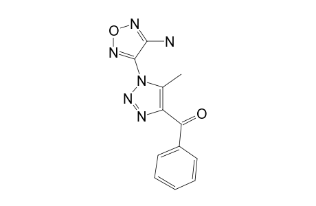 [1-(4-Aminofurazan-3-yl)-5-methyl-1H-[1,2,3]triazol-4-yl](phenyl)methanone