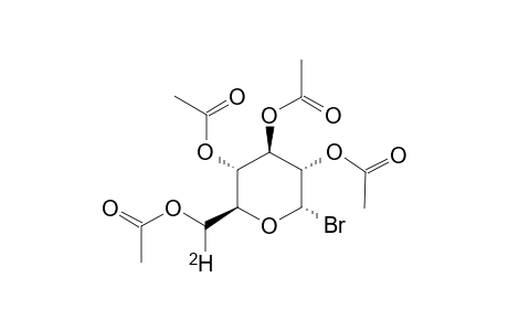 (6S)-[6-DEUTERIO]-2,3,4,6-TETRA-O-ACETYL-ALPHA-D-GLUCOPYRANOSYLBROMIDE