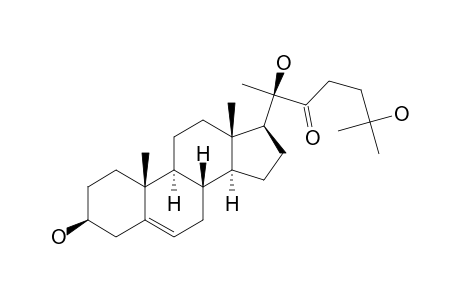 (2R)-2,6-dihydroxy-2-[(3S,8S,9S,10R,13S,14S,17S)-3-hydroxy-10,13-dimethyl-2,3,4,7,8,9,11,12,14,15,16,17-dodecahydro-1H-cyclopenta[a]phenanthren-17-yl]-6-methyl-3-heptanone