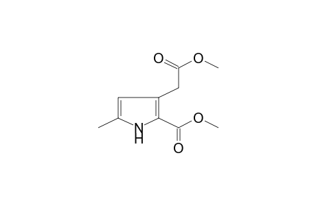 3-(2-keto-2-methoxy-ethyl)-5-methyl-1H-pyrrole-2-carboxylic acid methyl ester