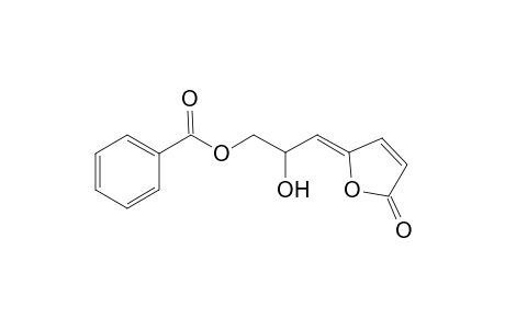 (4Z)-7-BENZOYLOXY-6-HYDROXY-2,4-HEPTADIEN-4-OLIDE