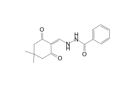 Benzoic acid, 2-[(4,4-dimethyl-2,6-dioxocyclohexylidene)methyl]hydrazide