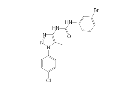 1-(3-bromophenyl)-3-(1-(4-chlorophenyl)-5-methyl-1H-1,2,3-triazol-4-yl)urea