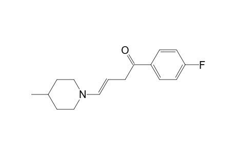 1-(4-fluorophenyl)-4-(4-methylpiperidin-1-yl)but-3-en-1-one