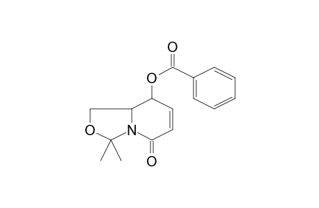 1-Aza-8-oxabicyclo[4.3.0]non-3-en-2-one, 5-(benzoyloxy)-9,9-dimethyl-