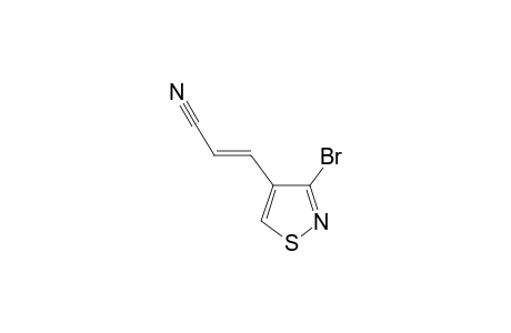 (E)-3-(3-bromoisothiazol-4-yl)acrylonitrile