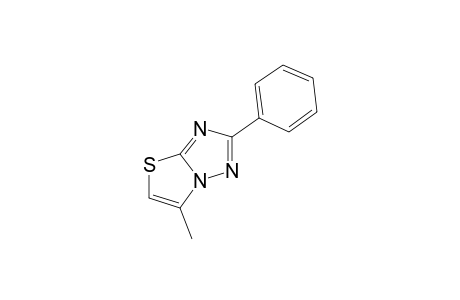 5-methyl-2-phenylthiazolo[3,2-b]-s-triazole