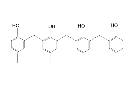 Methylene-bis(2-cresylmethyl-2,6-cresol), tetrameric p-cresol-formaldehyde condensation product