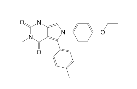 6-(4-ethoxyphenyl)-1,3-dimethyl-5-(4-methylphenyl)-1H-pyrrolo[3,4-d]pyrimidine-2,4(3H,6H)-dione