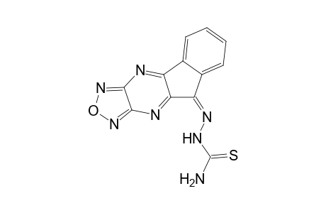 9H-indeno[1,2-b][1,2,5]oxadiazolo[3,4-e]pyrazine, 9-[(aminocarbonothioyl)hydrazono]-, (9Z)-