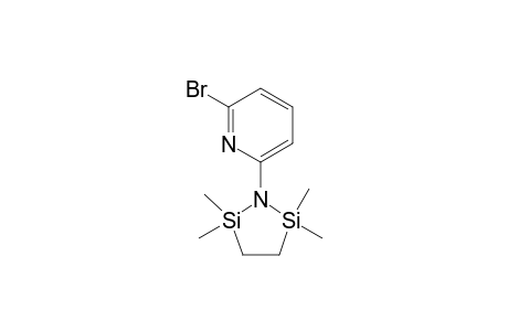 1-Aza-1-(6-bromo-2-pyridinyl)-2,2,5,5-tetramethyl-2,5-disilacyclopentane