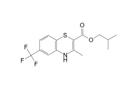 isobutyl 3-methyl-6-(trifluoromethyl)-4H-1,4-benzothiazine-2-carboxylate