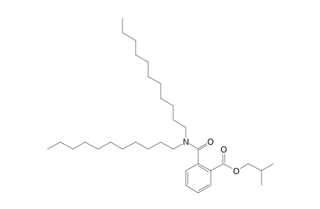 Phthalic acid, monoamide, N,N-diundecyl, isobutyl ester