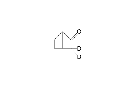 3,3-Dideuterio-bicyclo(2.2.1)heptanone-2