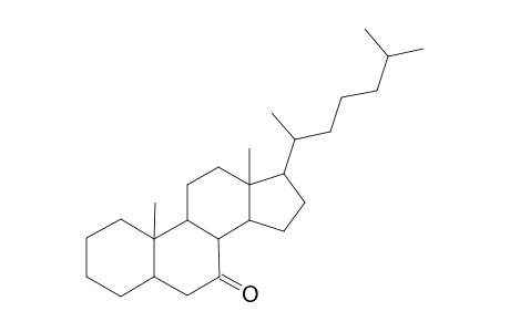 Cholestan-7-one, (5.alpha.)-