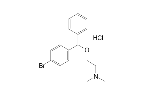 2-[(p-bromo-alpha-phenylbenzyl)oxy]-N,N-dimethylethylamine, hydrochloride