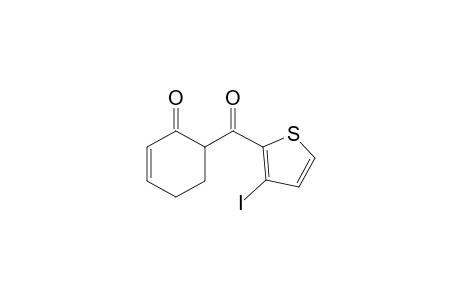 6-(3-iodanylthiophen-2-yl)carbonylcyclohex-2-en-1-one