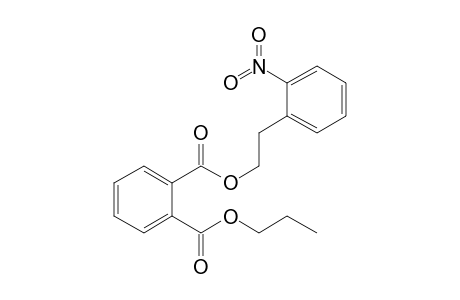 Phthalic acid, 2-(2-nitrophenyl)ethyl propyl ester