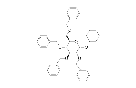 1-O-CYCLOHEXYL-2,3,4,6-TETRA-O-BENZYL-ALPHA-D-GLUCOPYRANOSIDE
